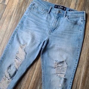 Hollister ripped jeans